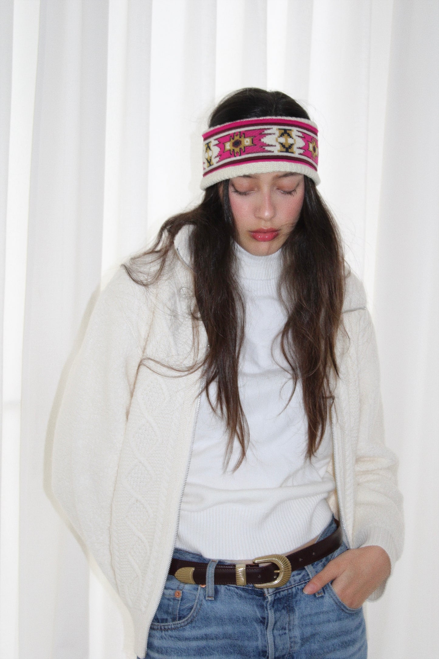 The Hideaway Turtleneck in White